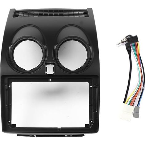 Compatible con Nissan Qashqai 2006-2015 - Marco de instalación de radio para coche Android con arnés de cableado, especialmente diseñado.