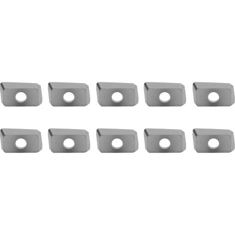 10 Stück Dreheinsätze, schwarz beschichtet, CNC-Fräseinsätze aus Hartmetall für Hohlbearbeitung von Edelstahl (APMT1135PDERM2) (1/5)