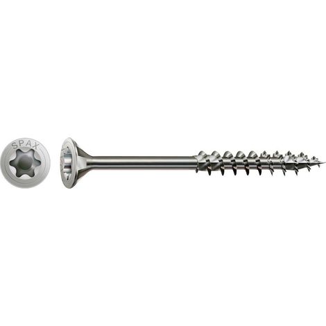 SPAX Vite universale acciaio inossidabile A2 ,8 x 180 mm,50 Stk. - Profi Box (1/5)