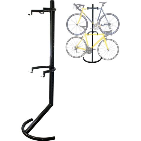 Caballete para 2 bicicletas 90 kg sistema de soporte para bicicleta enganche de suspensión 160002621