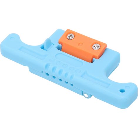 Dénudeur fibre optique ruban 5 gorges portable longitudinal outil dégainage câble acier industriel PVC 1.9-3mm (1/5)