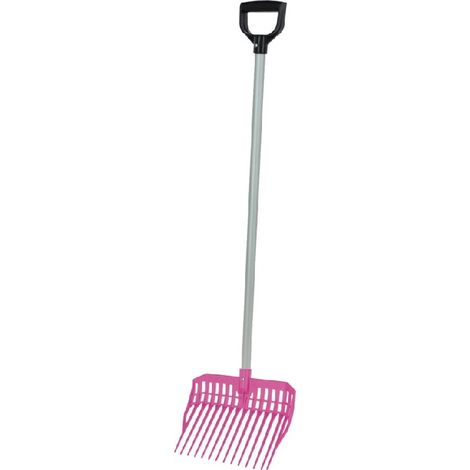Kerbl Dunggabel EcoFork Mini – Pink (Abmessung 27,2 x 31 cm) 3230574