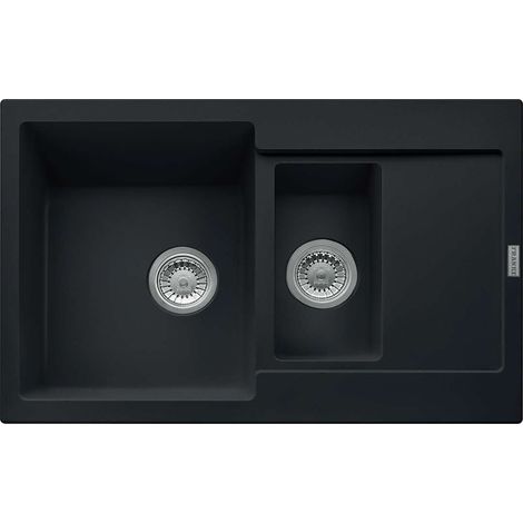 Franke Maris - Lavello in fragranite MRG 651-78, 78x50 cm, nero opaco 114.0637.579