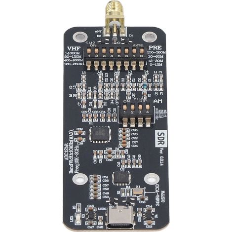 SDR RSP1 Récepteur Radio Logiciel 12 Bits Module 10KHz-2GHz pour Modulation (1/5)