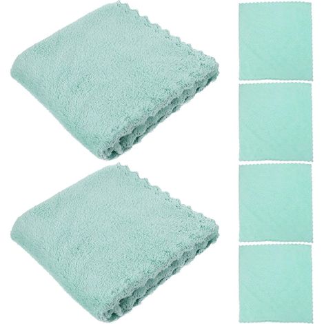 Microfiber Facial Towels 6 Small Pieces 30X30 CM Absorbent