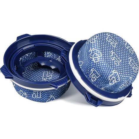 Paquete de 2 filtros de repuesto para aspiradoras de mano inalámbricas Samsung Jet 90, 75, 70 y 60 Series. Filtro lavable para el depósito de polvo y suciedad. (1/4)