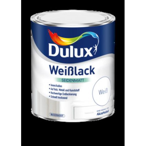 Dulux 5194724 Weißlackseidenmatt weiß 750ml (1/2)