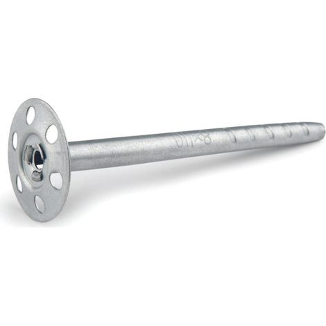 Cheville métallique de fixation mécanique de panneaux isolants et de réhabilitation des façades (SATE), Ø8 x 140 mm, Boîte de 250 unités (1/5)