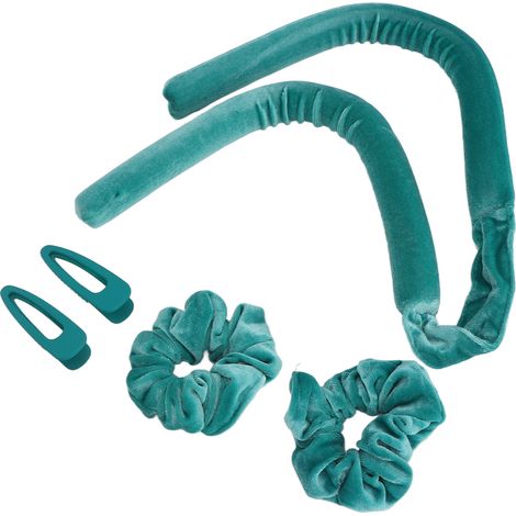 Kit de bigoudis sans chaleur pour la maison, avec bandeau et ruban pour boucler les cheveux. Idéal pour dormir. (1/5)