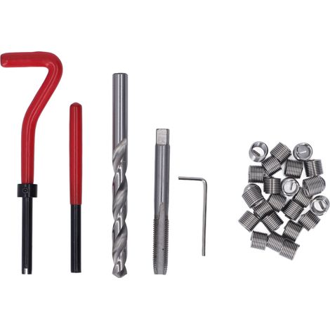 Ortviai Kit de Réparation de Filetage M9x1,25 en Métal – Trousse Complète avec Filière, Foret, Inserts et Outil d’Installation (1/5)