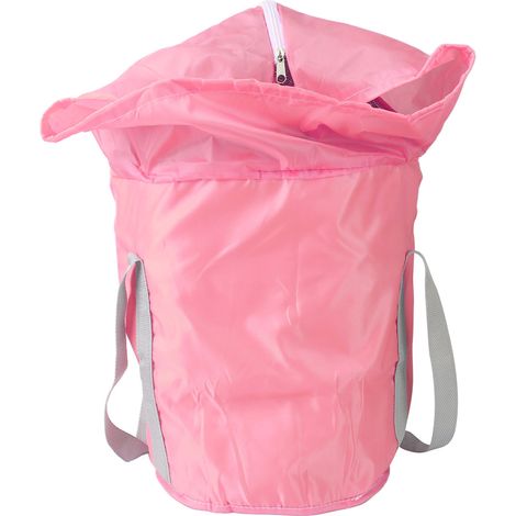 Bassin de pédiluve pliable 5 couches isolant, baignoire portable multifonctionnelle pour voyage, trempage des pieds, rose (1/5)