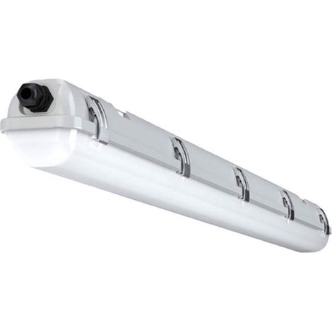 Réglette industrielle étanche BALDER IK09 30W à 60W 4000K - type de réglette - réglette étanche 50W - 6000lm - 1565mm - gris ON/OFF (1/3)