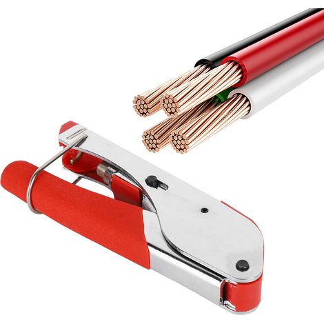 Pince à sertir pour câble coaxial Ajiman RG59/6, pince à dénuder et outil de sertissage combinés (1/5)