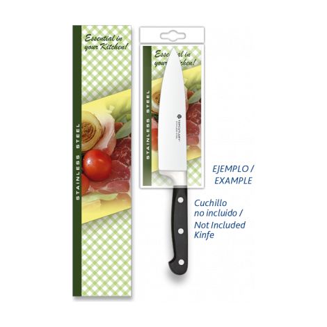 Blisterpackung für Küchenmesser, Größe 59 x 270 mm