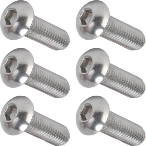 Vis à tête cylindrique bombée à six pans creux M101,5, filetage grossier M1030 (1/5)