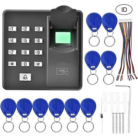 Lecteur RFID, carte à puce biométrique étanche pour le contrôle d'accès par empreinte digitale (identification) (1/5)