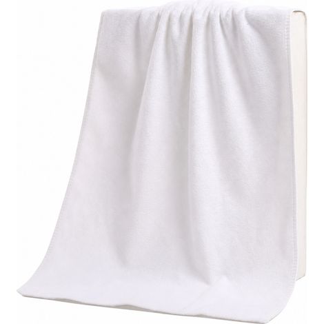 Chiffons de nettoyage absorbants blanc 30 x 60 270g (1/5)