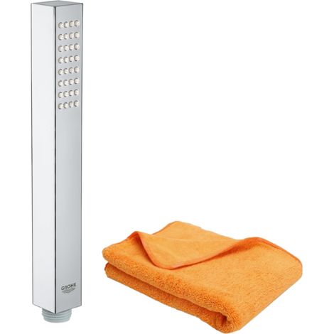 Pommeau de douche GROHE Quickfix Vitalio Joy Cube Stick + microfibre