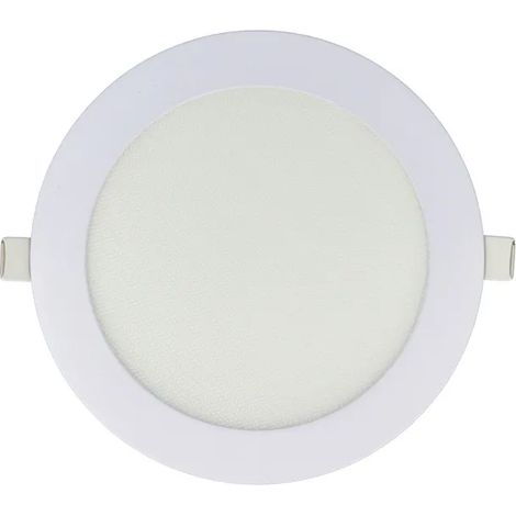 Faretto LED rotondo da incasso ultrasottile diam.170mm, 12W, 220Vac, Luce Naturale - Bianco