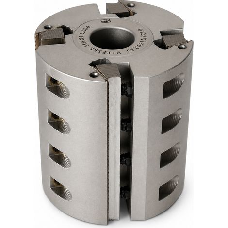 LEMAN Porte-Outils Couteaux Dos Crante D. 137 Ht. 230 mm 95221375023, Alesage 50 mm Z2, Garantie 2 ans (1/5)