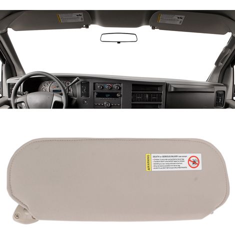 Die Sonnenblende für die Fahrerseite, links, passt für Chevrolet GMC Transporter 84054695. (1/5)