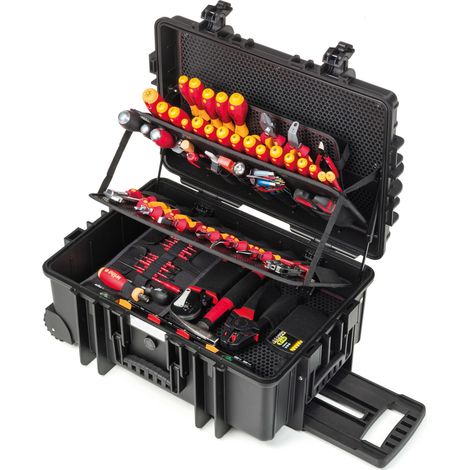 Wiha Werkzeug Set Elektriker Competence XXL II gemischt 115-tlg. inkl. Koffer (42069) (1/5)