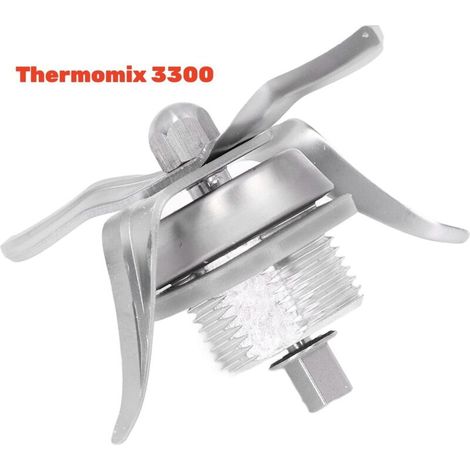 SABIR Cuchilla de batidora de acero inoxidable apto para uso alimentario, cuchillas exprimidoras, repuesto para Thermomix 3300 (1/5)