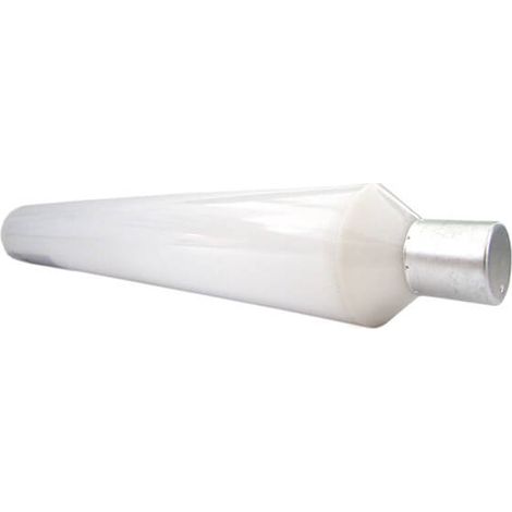 Lampada Led S19 Tubolare Lineare Bianco Freddo 6W=60W 310mm 220V PC Opalino Per Bagni