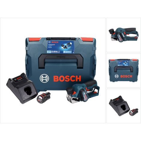 Pialla a batteria Bosch GHO 12V-20 Professional 12 V Brushless + 1x batteria 3,0 Ah + caricabatteria + L-Boxx