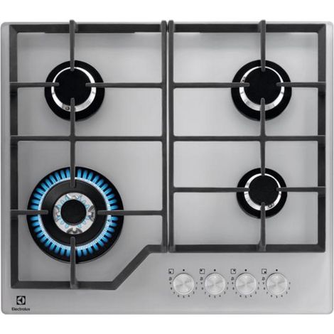 piano cottura a gas 60 cm 4 fuochi grigio - KGG64362S - Electrolux