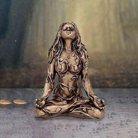 Statuette de la Terre Mère Mini Gaïa Fée Décoration Bouddha (1 pièce) (1/5)