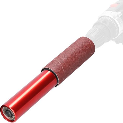 Lijadora portátil tipo barra, herramienta rotativa eléctrica para pulir y lijar madera, compatible con la mayoría de accesorios y brocas. (1/5)
