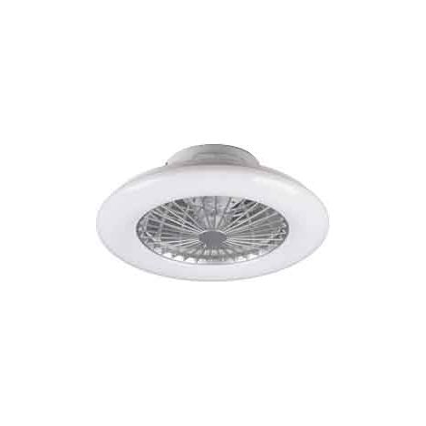 VENTILATORE E PLAFONIERA RGB A SOFFITTO 'STRALSUND' Ø 50 cm - 26,8 Watt, 2600lm