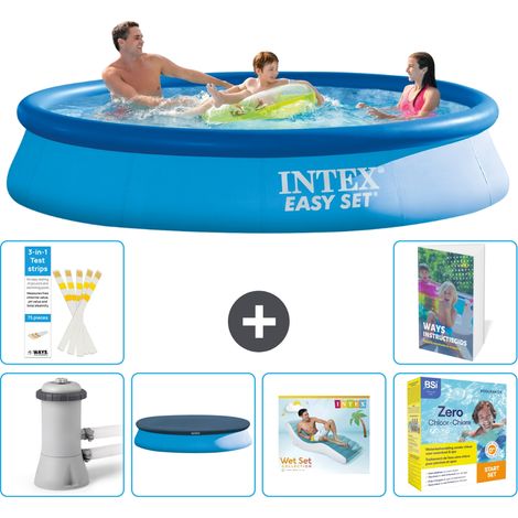 Intex Piscina Easy Set Rotonda - 366x76 cm - 7-pezzi  S309