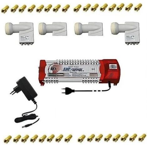 Multiswitch - EMP Centauri - MS17/12-PIU - 17 entrées - 12 sorties - Autonome 4-satellites