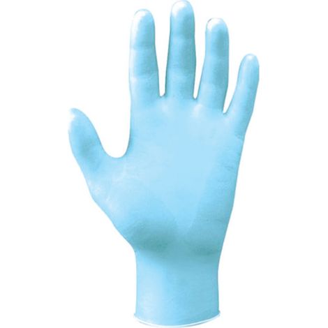GUANTI NITRILE BLU PROF. CAT. III TG. M 100 PZ