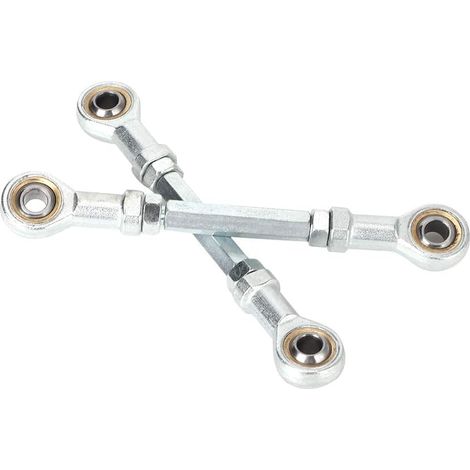 8 Mm Joix de Bille de Bille de Tir de Direction, 150 Mm -170 Mm 2pcs avec, en Métal de qualité, Résistance à L'usure et Résistance, Accessoire de Moto, Facile et Pratique pour (1/5)