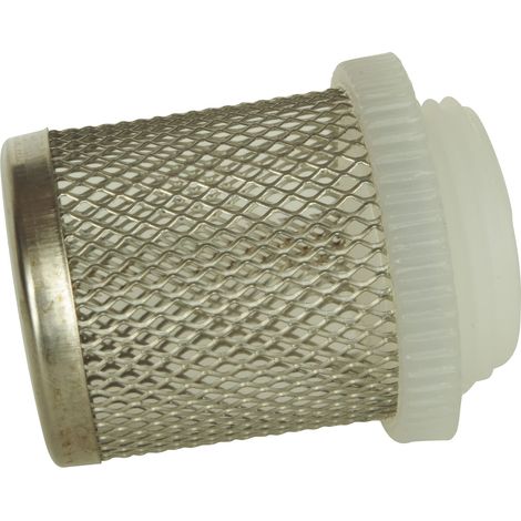 SOMATHERM PER VOI - carrello valvola colino Maschile 50/60 - setacci in acciaio inox - filtro in acciaio inox - polimero di fissaggio - Filtrazione: 1200 micron.