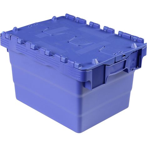 VISO DSW 4325  Klappdeckelbox   (B x H x T) 400 x 250 x 300 mm Blau 1 St. (1/2)