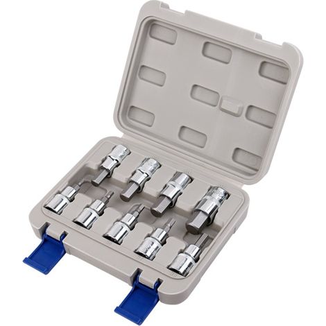 IRIMO - Coffret de 9 douilles tournevis 1/2" 6 pans