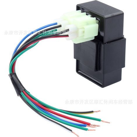 Motorcycle ATV Beach Buggy Accessories GY6 50/125/150CC AC Ignition Unit CDI Cable Harness Plug (1/5)