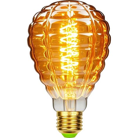 1 x ampoule led vintage e27 4w 240lm 2000k dimmable longue durée maison restaurant (1/5)