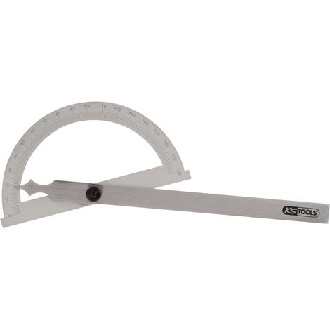 KS Tools Winkelgradmesser mit offenen Bogen, 600 mm