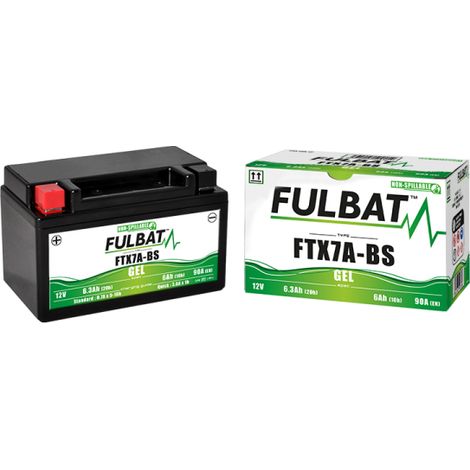 Batterie AGM 12V 6Ah für Motorrad Startbatterie MA LTX7A-BS (1/2)