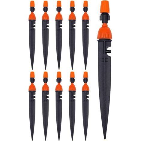 Réglable D'irrigation Goutte à Goutte buse d'irrigation des Plantes de Jardin 360 degrés goutteur atomiseur équipement de Refroidissement/d'irrigation(10 PACK) (1/5)