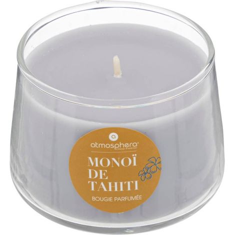 Bougie Parfumée en Verre "Izor" 110g Monoï (1/2)