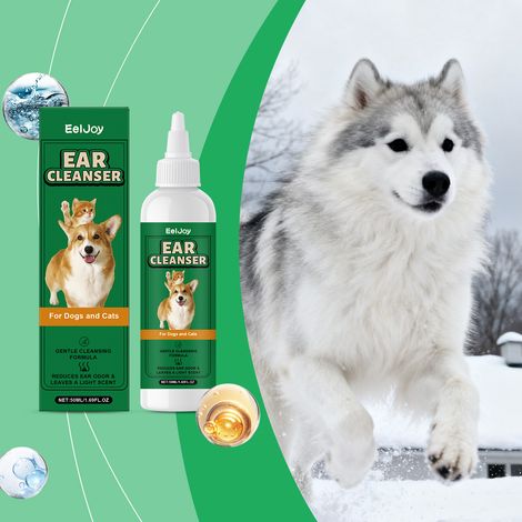 Nettoyant doux pour les oreilles des animaux, formulé avec des ingrédients doux, laissant la peau propre, fraîche et confortable. Élimine la saleté et les odeurs. -- 50 ml (1/5)