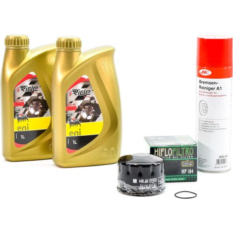 Kit Entretien Vidange Standard pour PIAGGIO MP3 400 de 2007 à 2013 - ENI I-RIDE RACING 5w40 2L