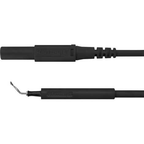 Schützinger Cavo adattatore Spina 4 mm Sonda 50.00 cm Nero 1 pz. (1/2)