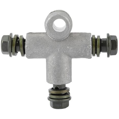 3-Wege-Hydraulikbremsölschlauchadapter für Motorrad ATV 10mm T-Schlauchanschluss Kfz-Motorölablassschraubenschlauch für Motorrad ATV für Dirt Bike. (1/4)